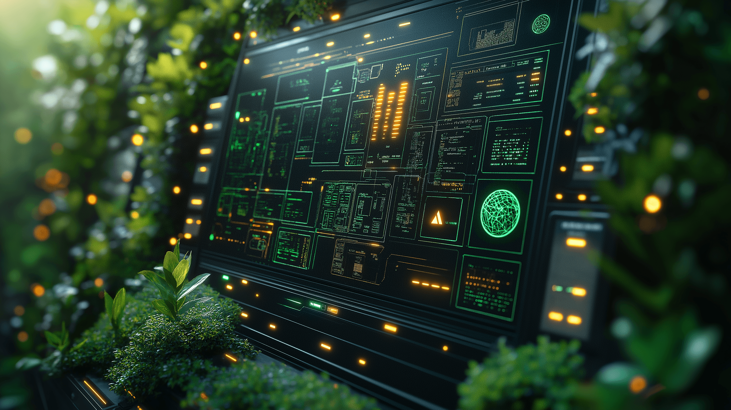 Imagen conceptual de un futuro donde se interactúa en un entorno digital